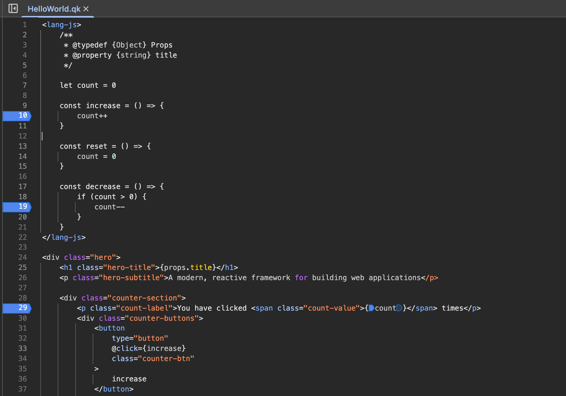 Script debugging