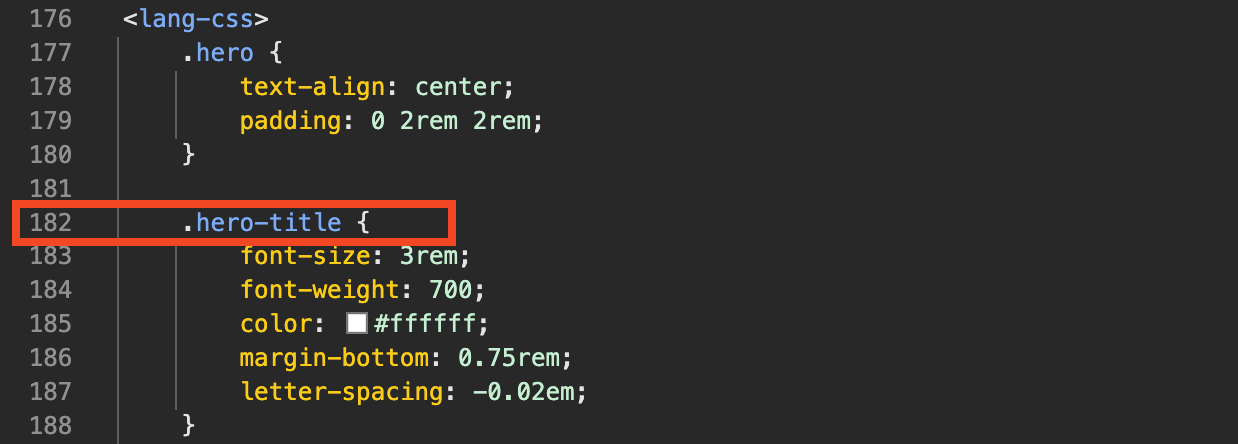 Style debugging
